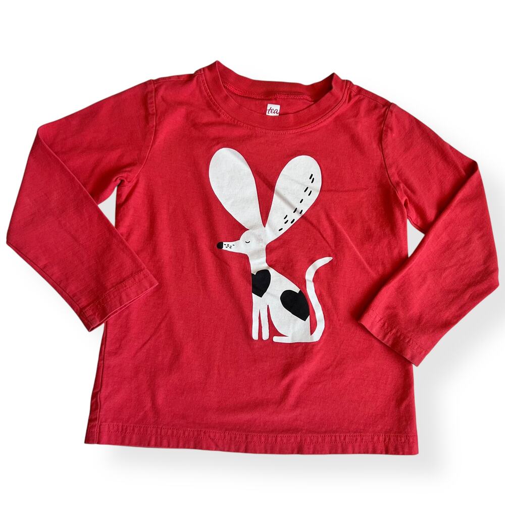 Tea Collection Heart Dog Graphic Tee